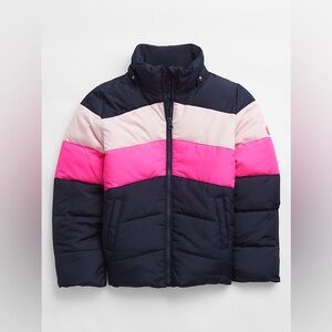 Girls XXL Kids ColdControl Max Colorblock Puffer Jacket